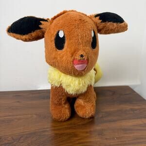 Build A Bear Pokemon Eevee Plush BAB 16" Stuffed Toy W/ No SOUND